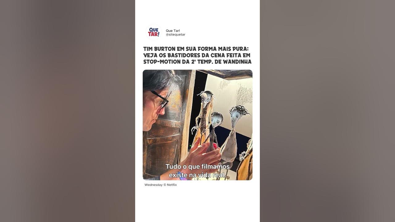 Tim Burton's Iconic Stop-Motion Returns in Wandinha S2